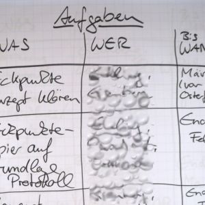 Nachhaltig arbeiten heißt dranbleiben